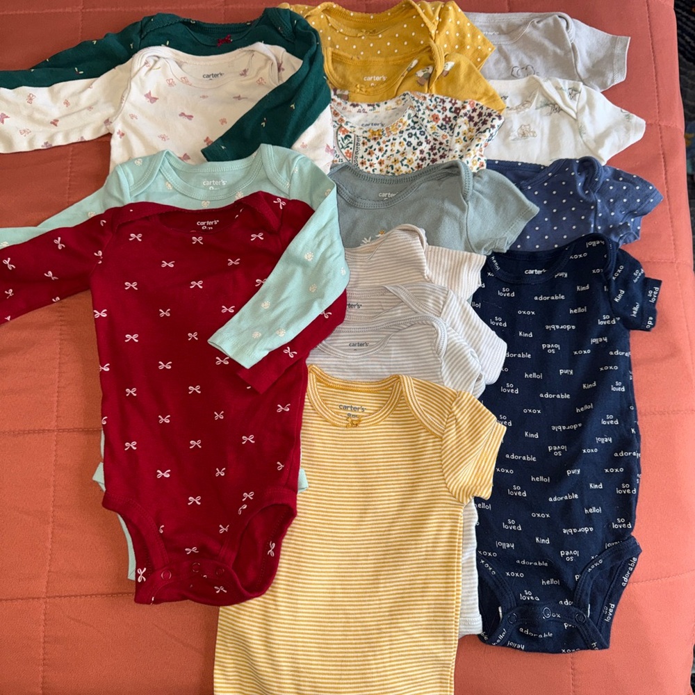 9month baby girl Assorted Colorful Kids One Pieces